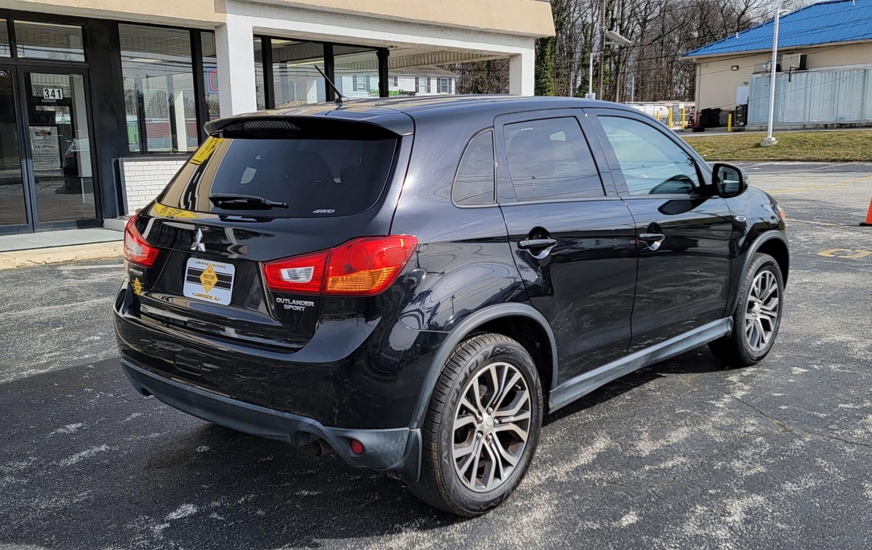 2016 BLACK /Black Mitsubishi Outlander Sport ES (JA4AR3AU4GZ) with an 4-Cyl, 2.0 Liter engine, CVT transmission, located at 341 N White Horse Pike, Lawnside, NJ, 08045, (856) 262-9500, 39.855621, -75.027451 - Photo#2